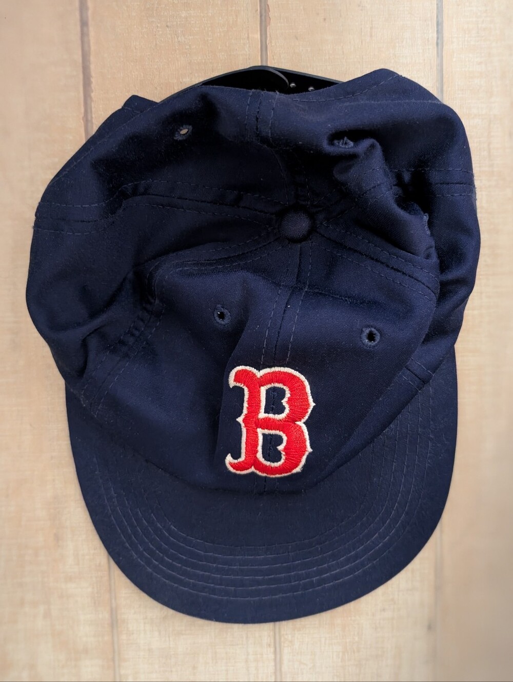 Vintage Late 80s/ Early 90s Boston Red Sox Snapback Hat - Picture 3 of 9